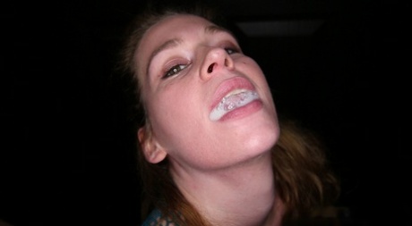 Slutty girl Rain sucks off and swallows the cum of 11 men at a gloryhole 82501048