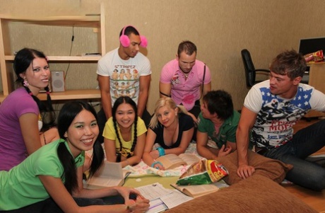 College students partake in group sex sex games after getting inebriated 66764471
