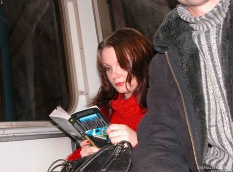 Redheaded has sex with a couple of strangers after meeting on public transit 67050674