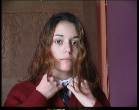 Schoolgirl pulls down her cotton underwear before being brutally caned 89710100