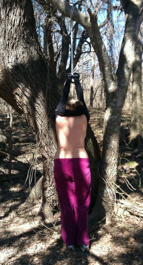 Compilation of Caucasian amateurs being tied up in their clothing and nude too 42405800